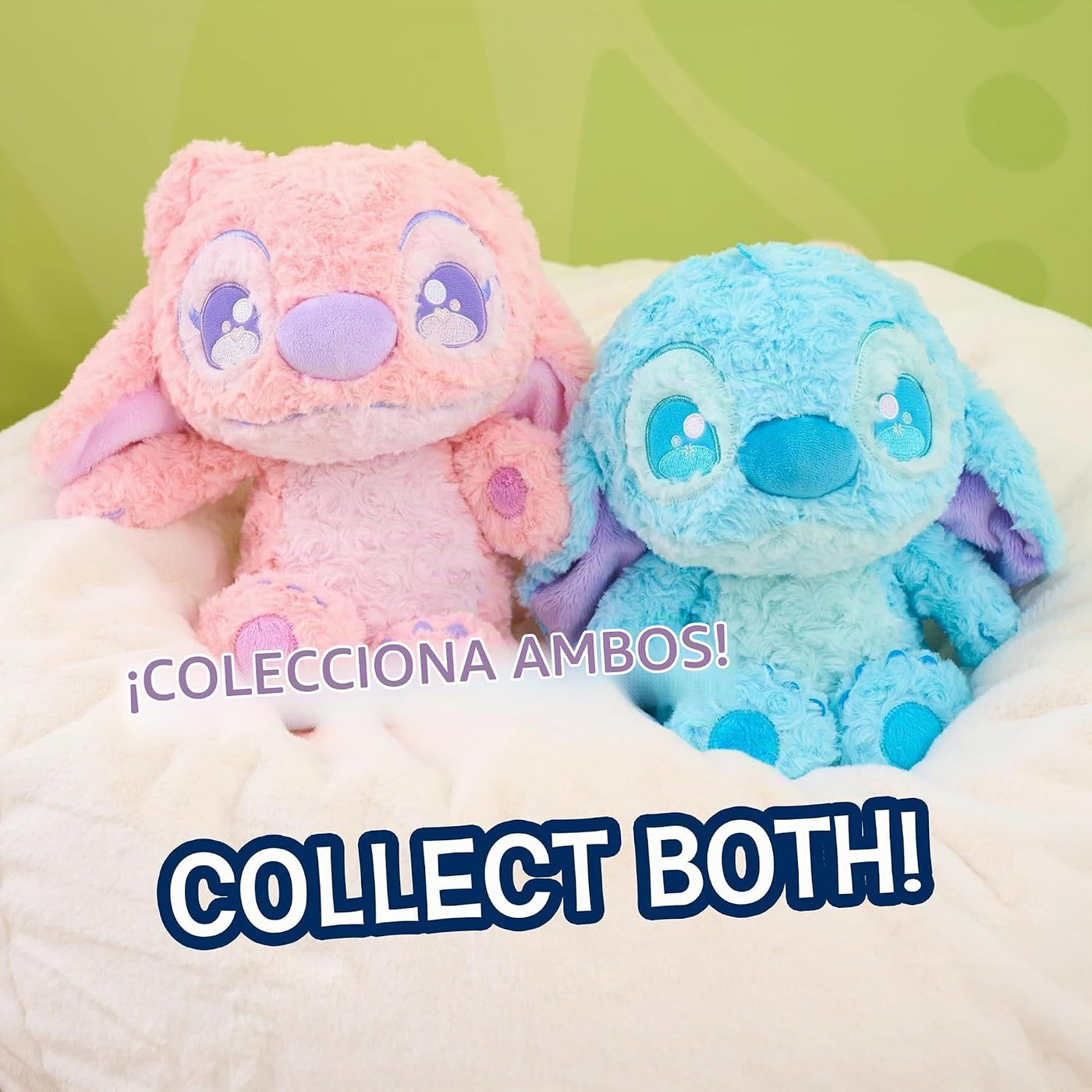 Disney Just Play - Juguete de peluche grande de 14 pulgadas Stitch...