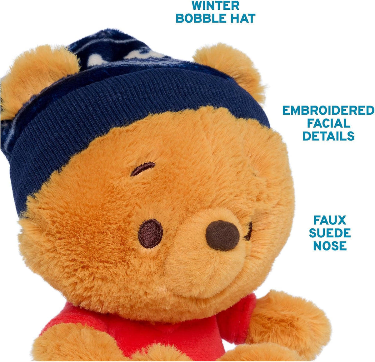 GUND Disney Winnie the Pooh Kai Bear Plush con traje de invierno pa...
