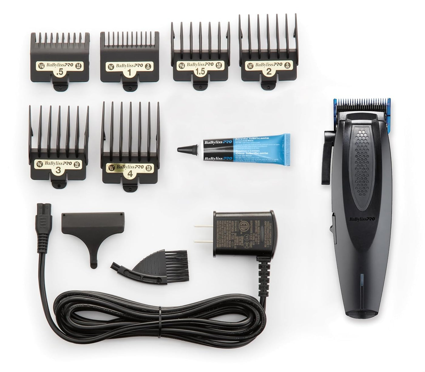 BaBylissPRO LithiumFX Cord\/Cortapelos ergonómicos de litio inalámb...