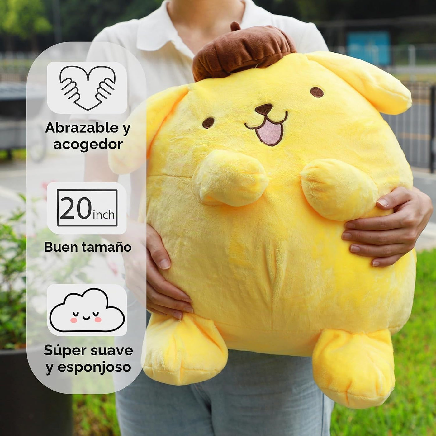 Juju Yellow Peluche Kawaii Amarillo (20 pulgadas) - Lindo Animal de...