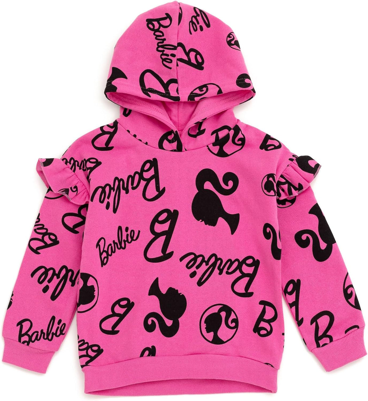 Conjunto de sudadera con capucha de forro polar y leggings para niñ...