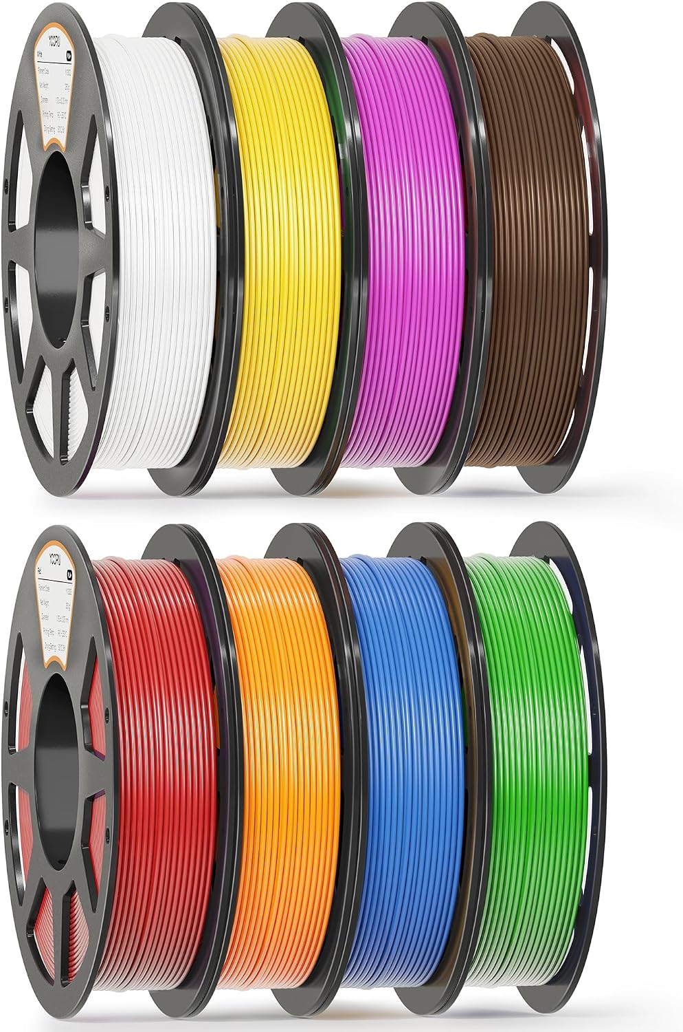 Paquete de filamentos de impresión 3D PLA+ para impresoras 3D Bambu...