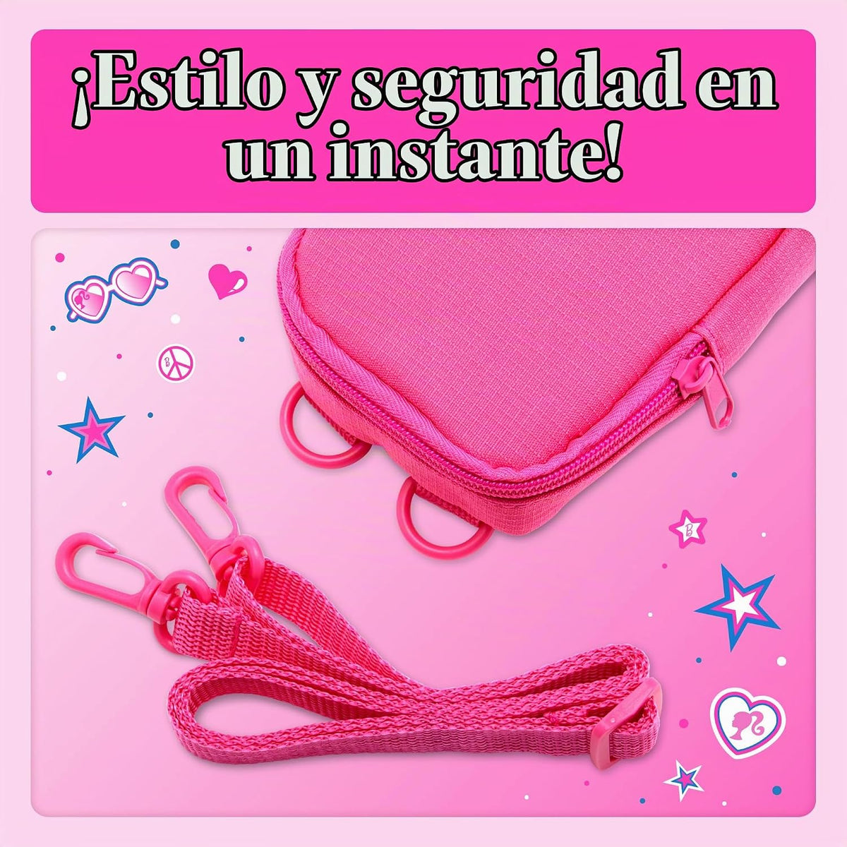 Kodak Barbie Step Slim - Impresora móvil portátil instantánea inalá...