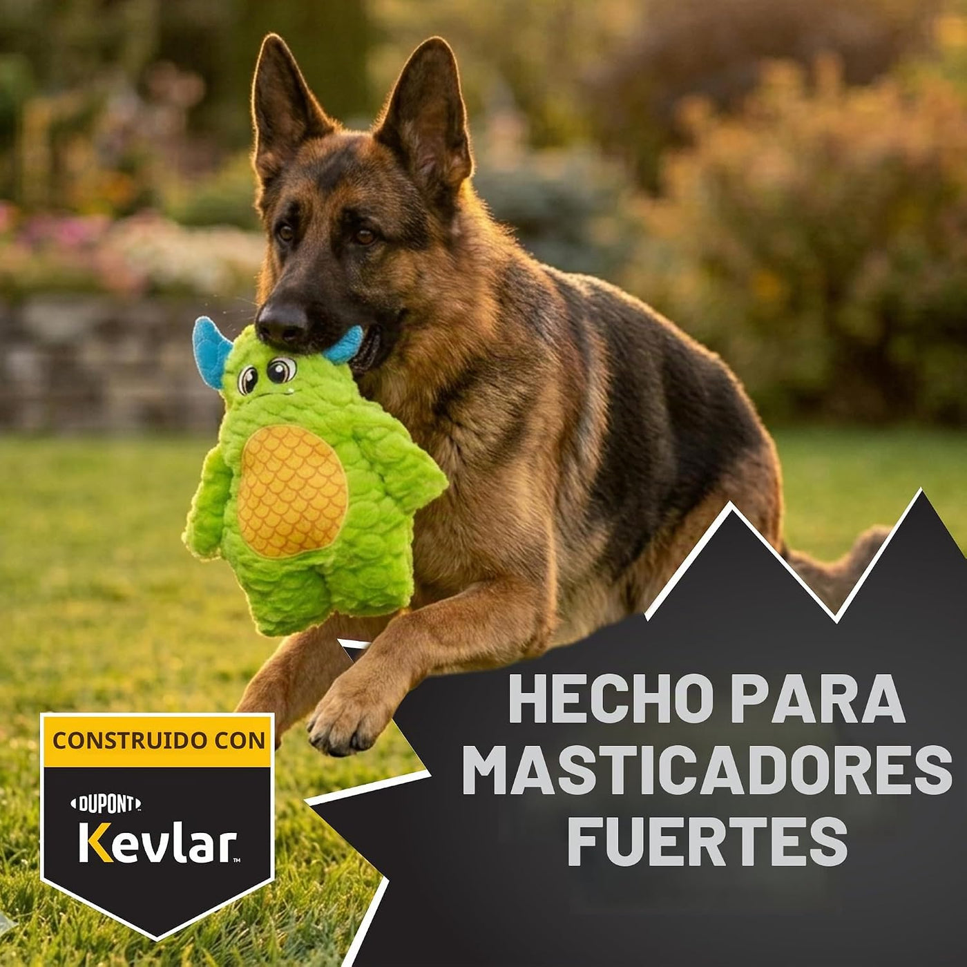 Juguete para perros Bite Force - Juguete de felpa grande, duradero...