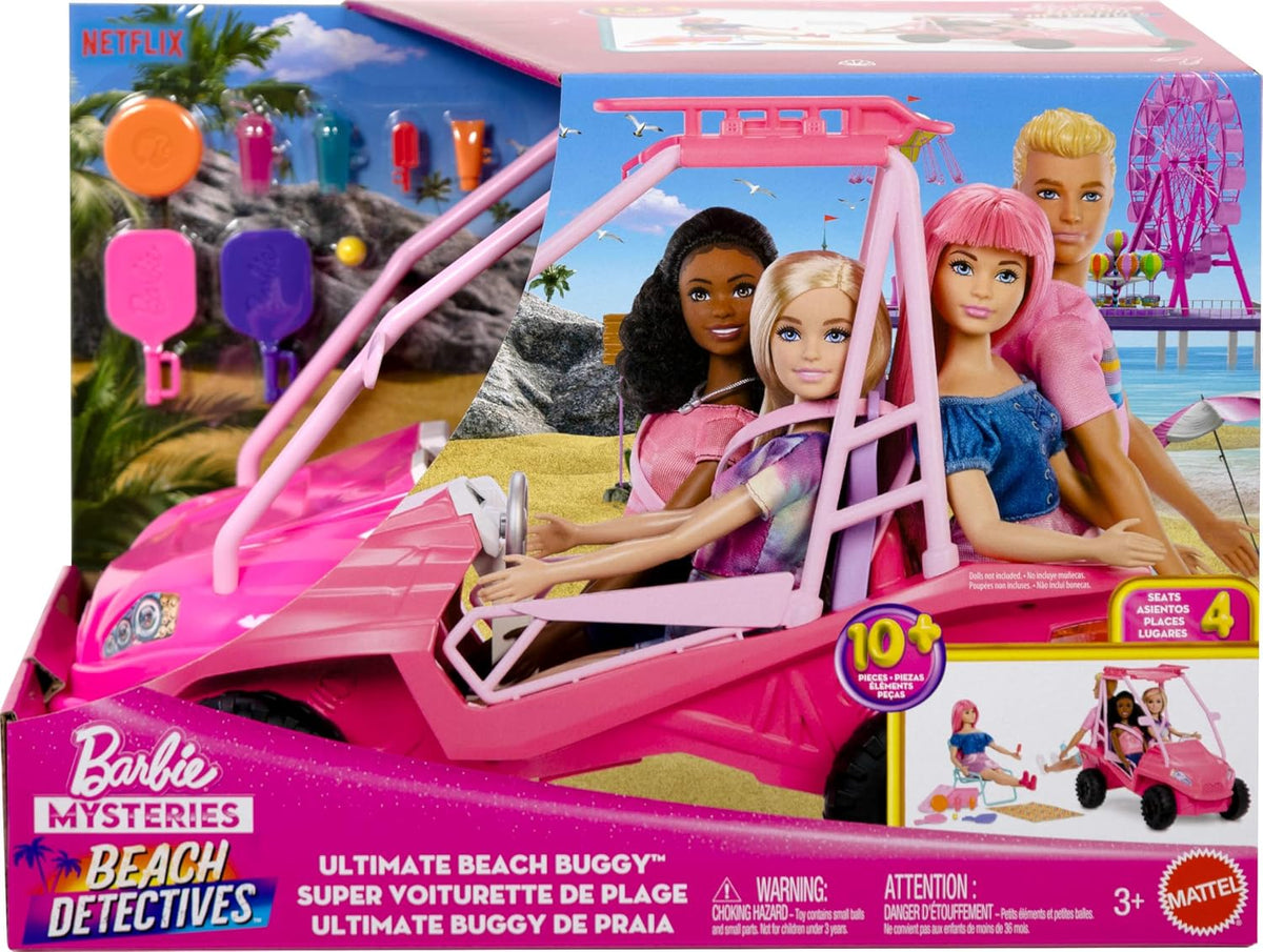 Barbie Mysteries: Juego de detectives de playa y accesorios temátic...