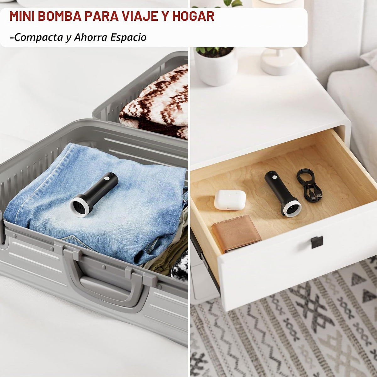 Paquete de 18 bolsas de almacenamiento al vacío de viaje para ropa...