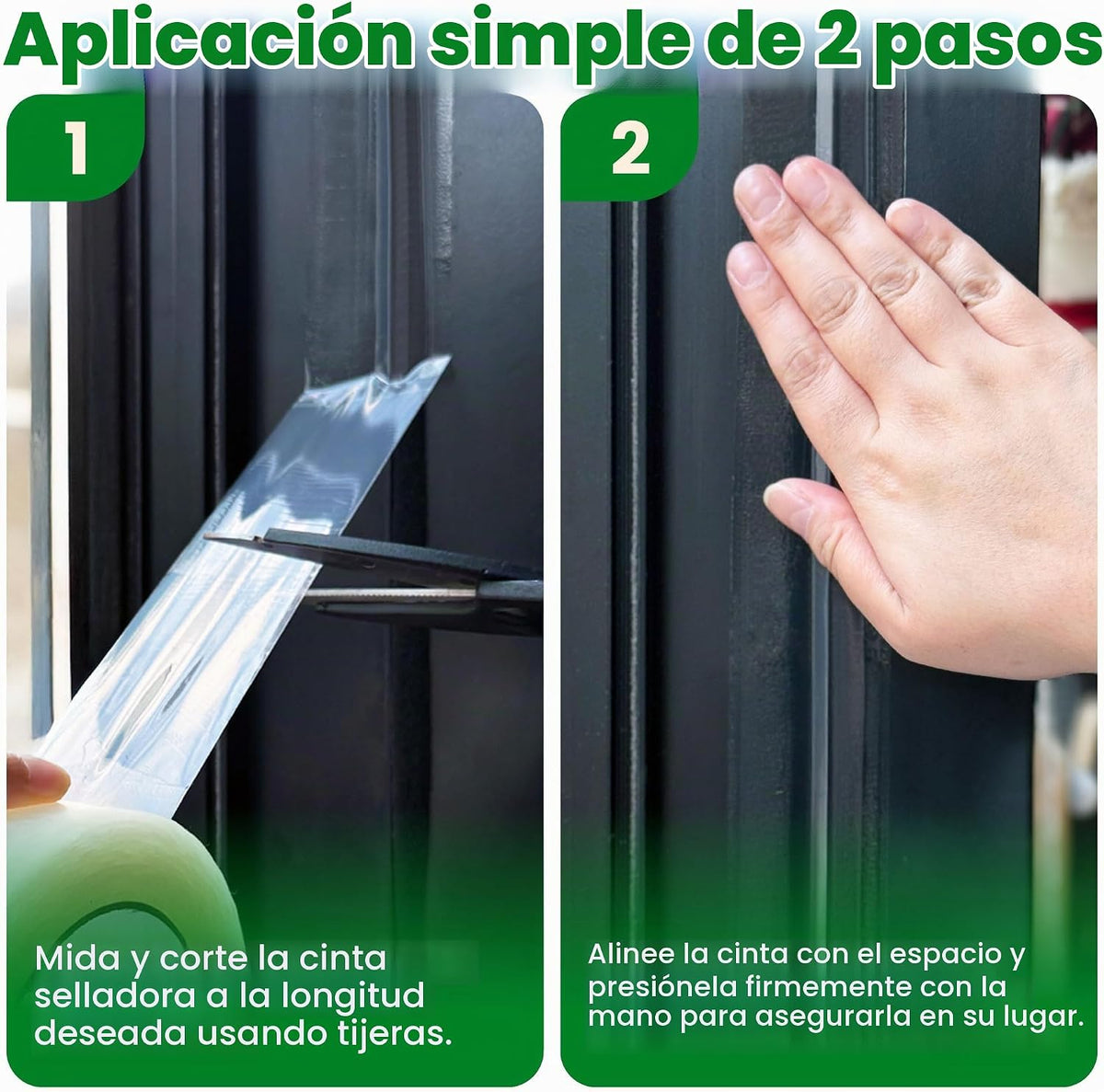 ECOHomes Cinta de sellado para ventanas (2 pulgadas de ancho x 180...
