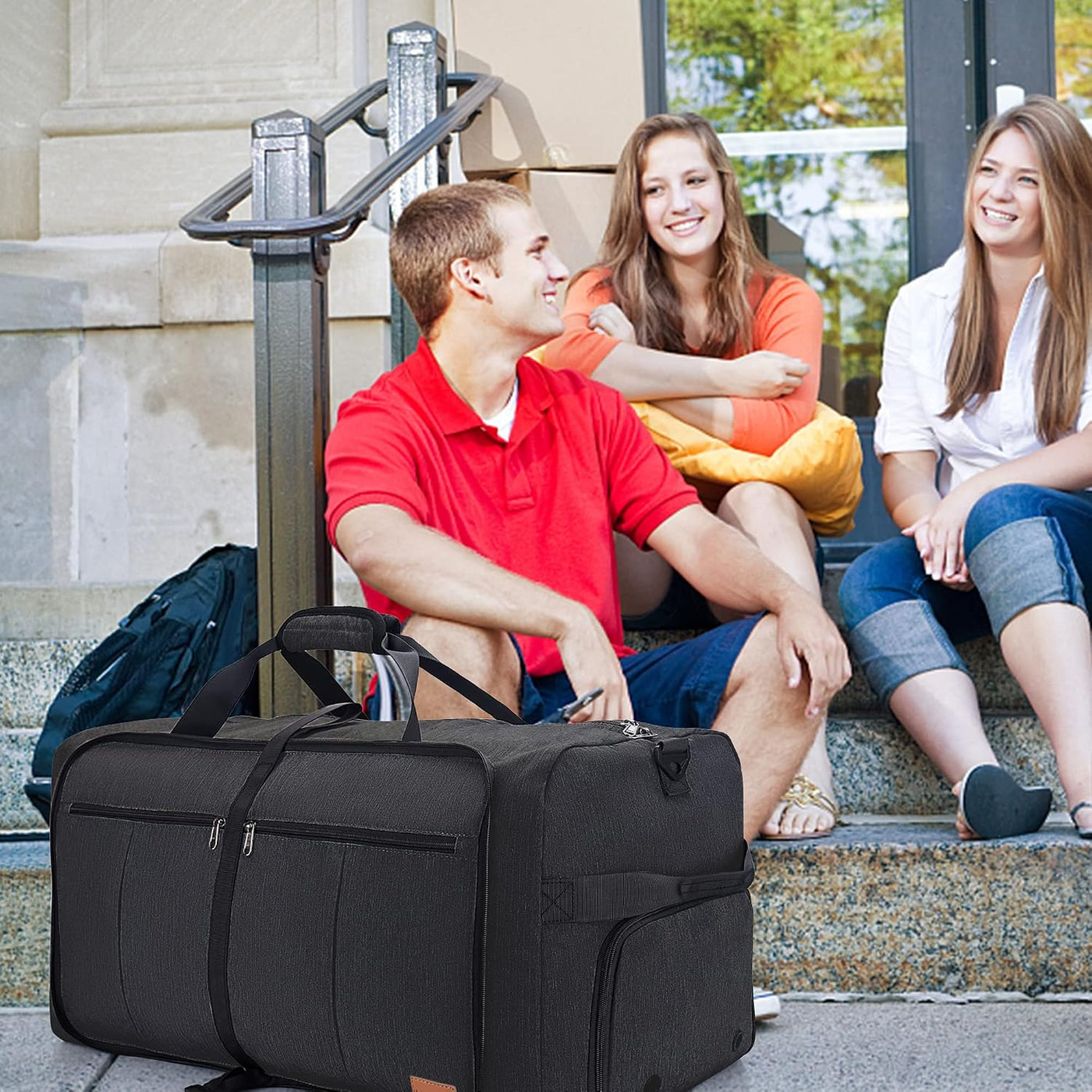 Bolsa de viaje impermeable plegable plegable de 120L para hombres y...