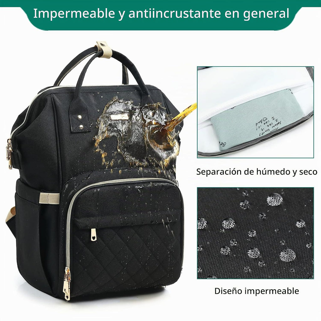 Bolsa de pañales, bolsas de pañales para bebés y niñas, bolsas de b...