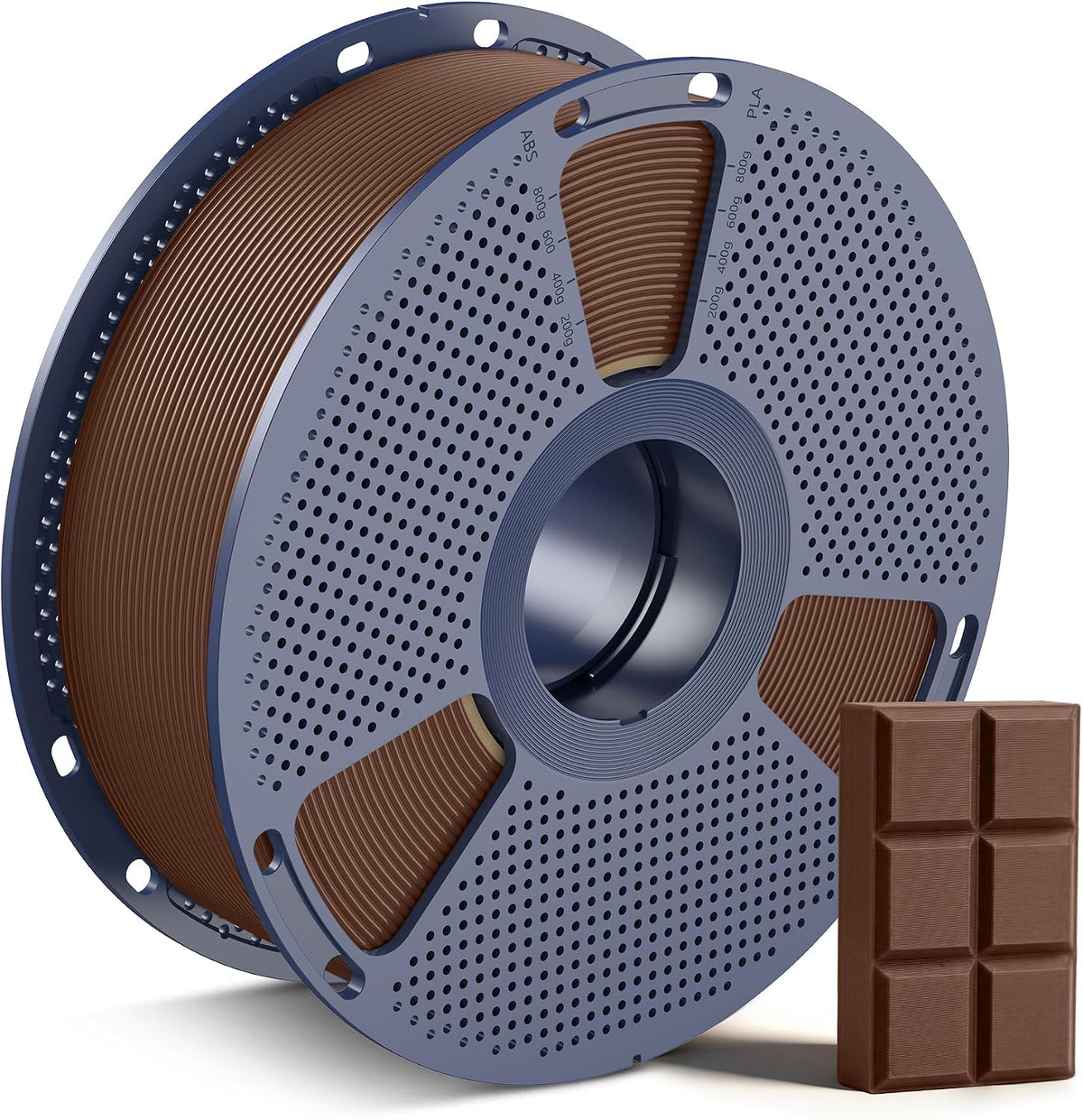 SUNLU Filamento PLA para impresora 3D, chocolate, 2.2 lbs | Filamen...