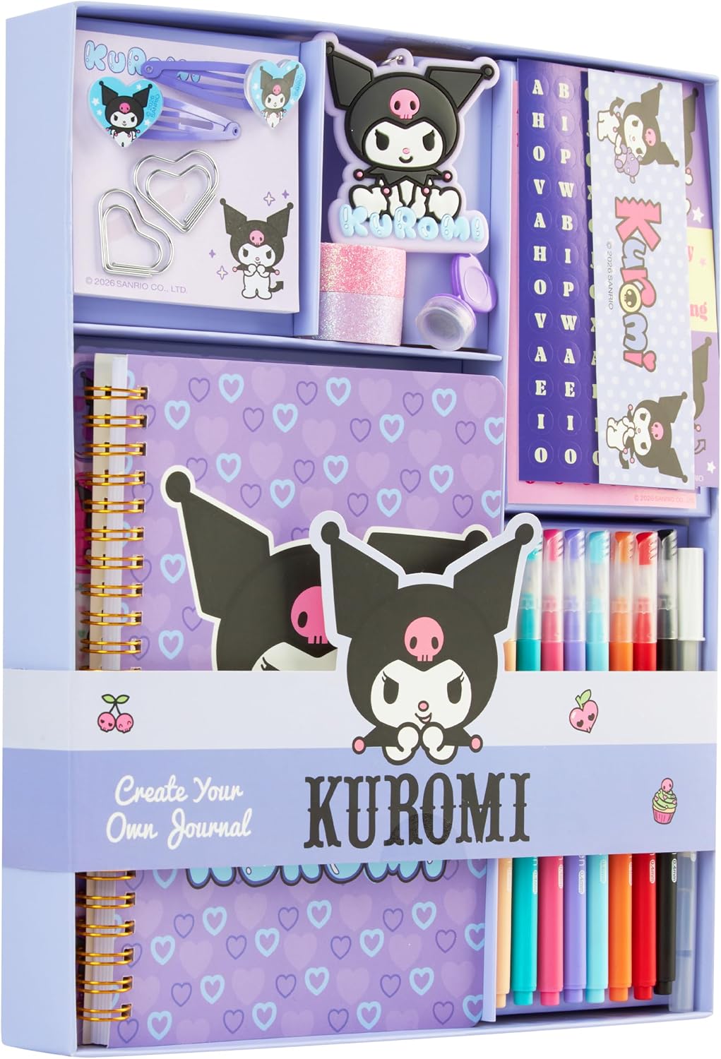 Hello Kitty Kuromi - Kit de diario de bricolaje para niñas y adoles...