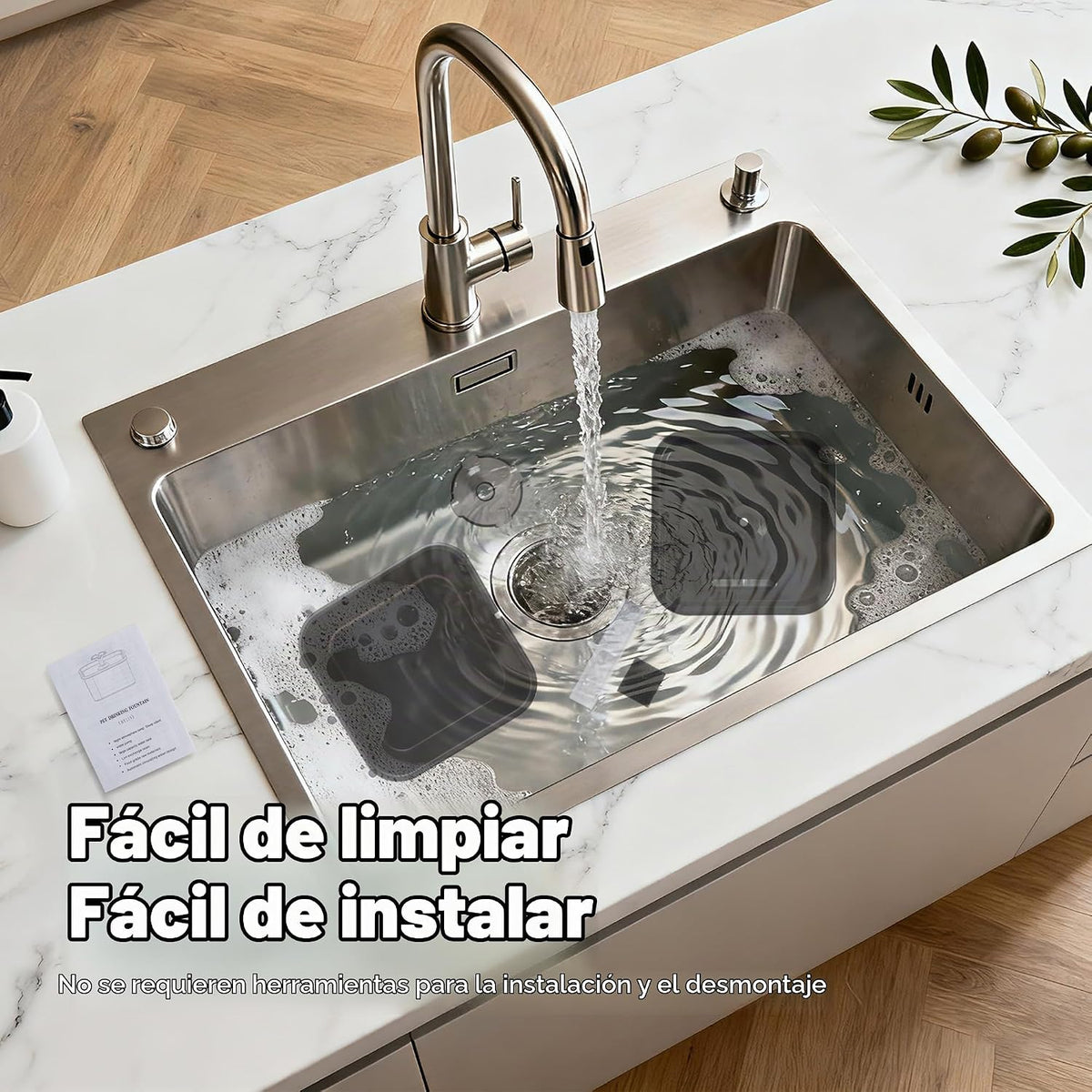 Fuente de agua para gatos, 74 oz\/2.2 L, fuentes de agua Catsfoutek...