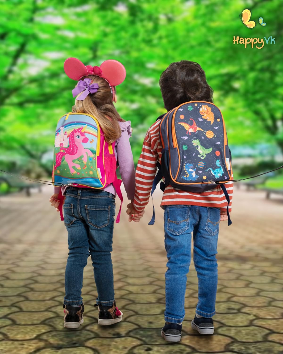 HappyVk - Correa para mochila para niños pequeños - Correa para beb...