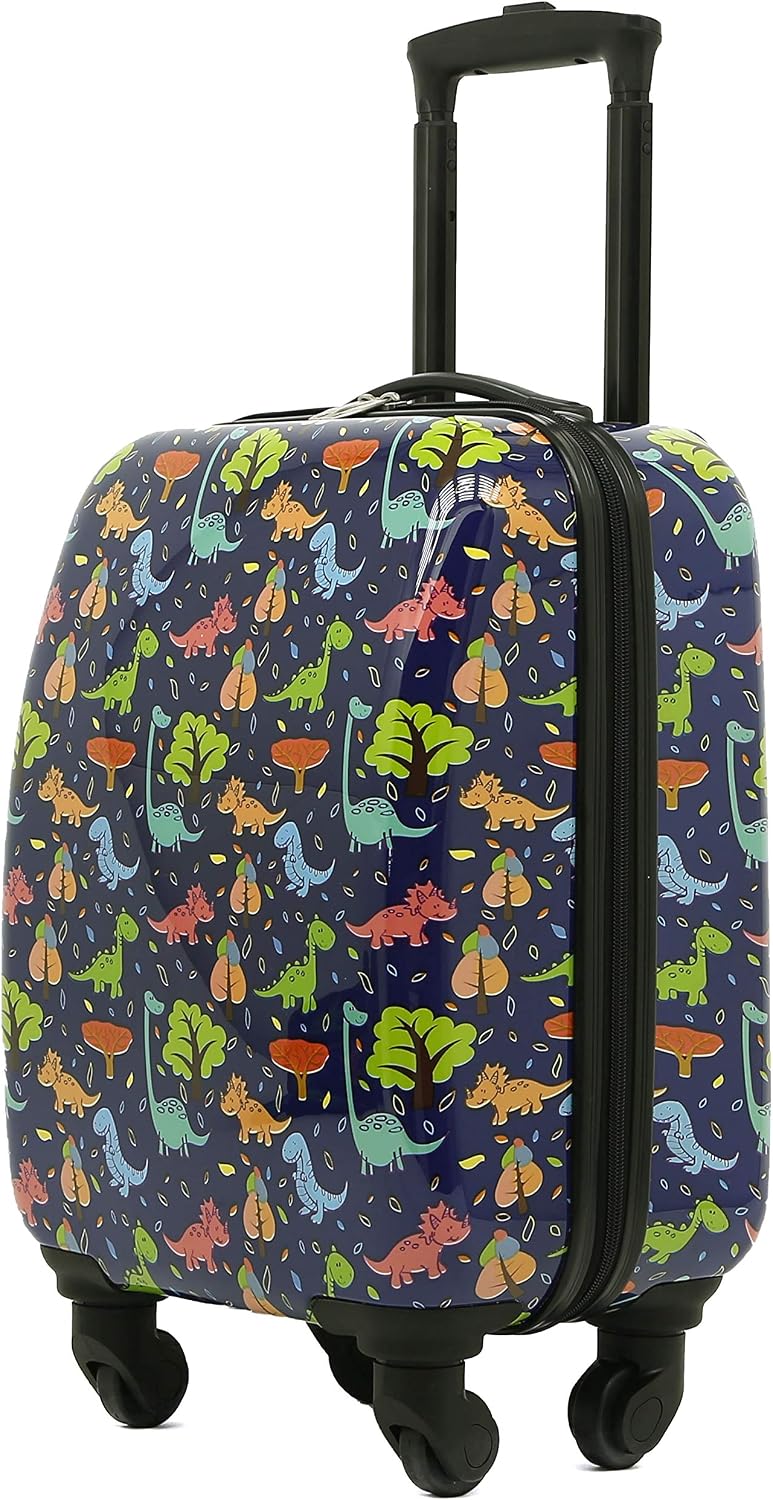 Travelers Club - Juego de equipaje para niños de 5 piezas, Dino