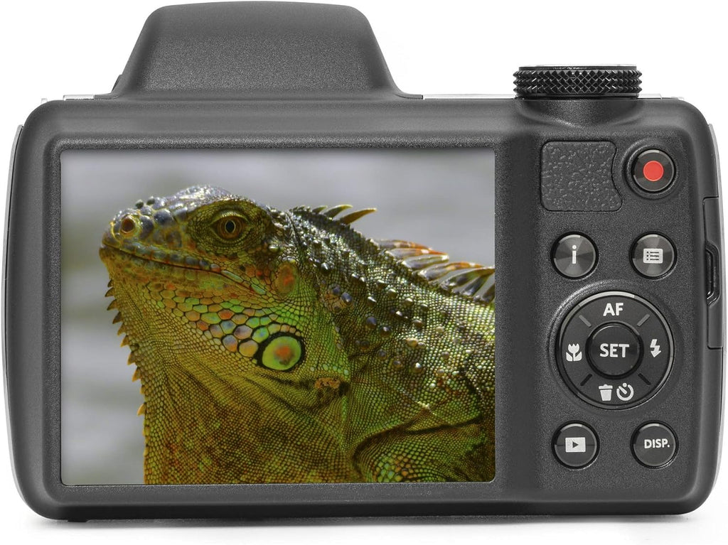 KODAK PIXPRO AZ528 - Cámara digital de 16 MP, zoom óptico de 52x, W...