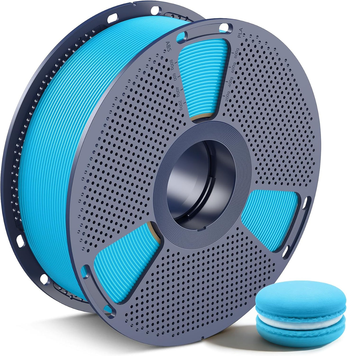 SUNLU Filamento PLA para impresora 3D, azul cielo, 2.2 lbs | Filame...