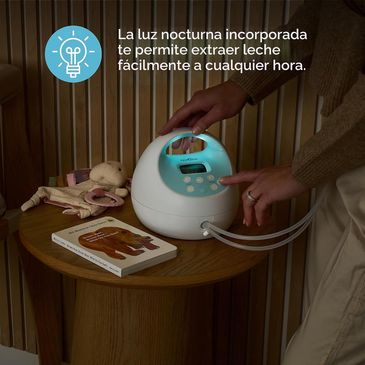 Spectra Baby S1 Plus Premier - Extractor de leche recargable con bo...