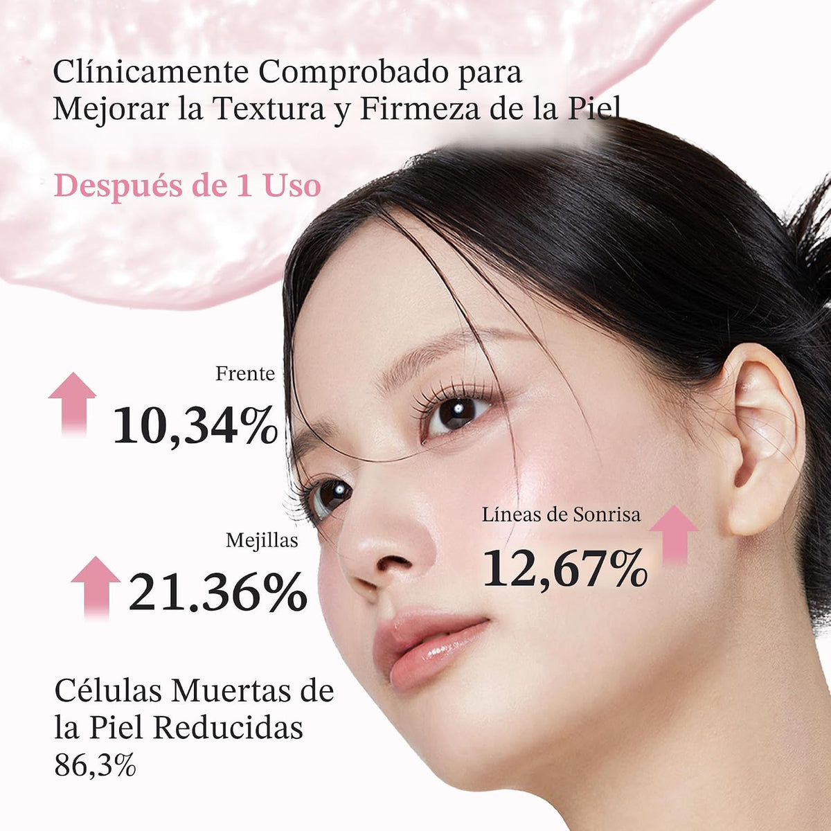 medicube Jelly Mist Serum con colágeno PDRN, niebla facial brillant...