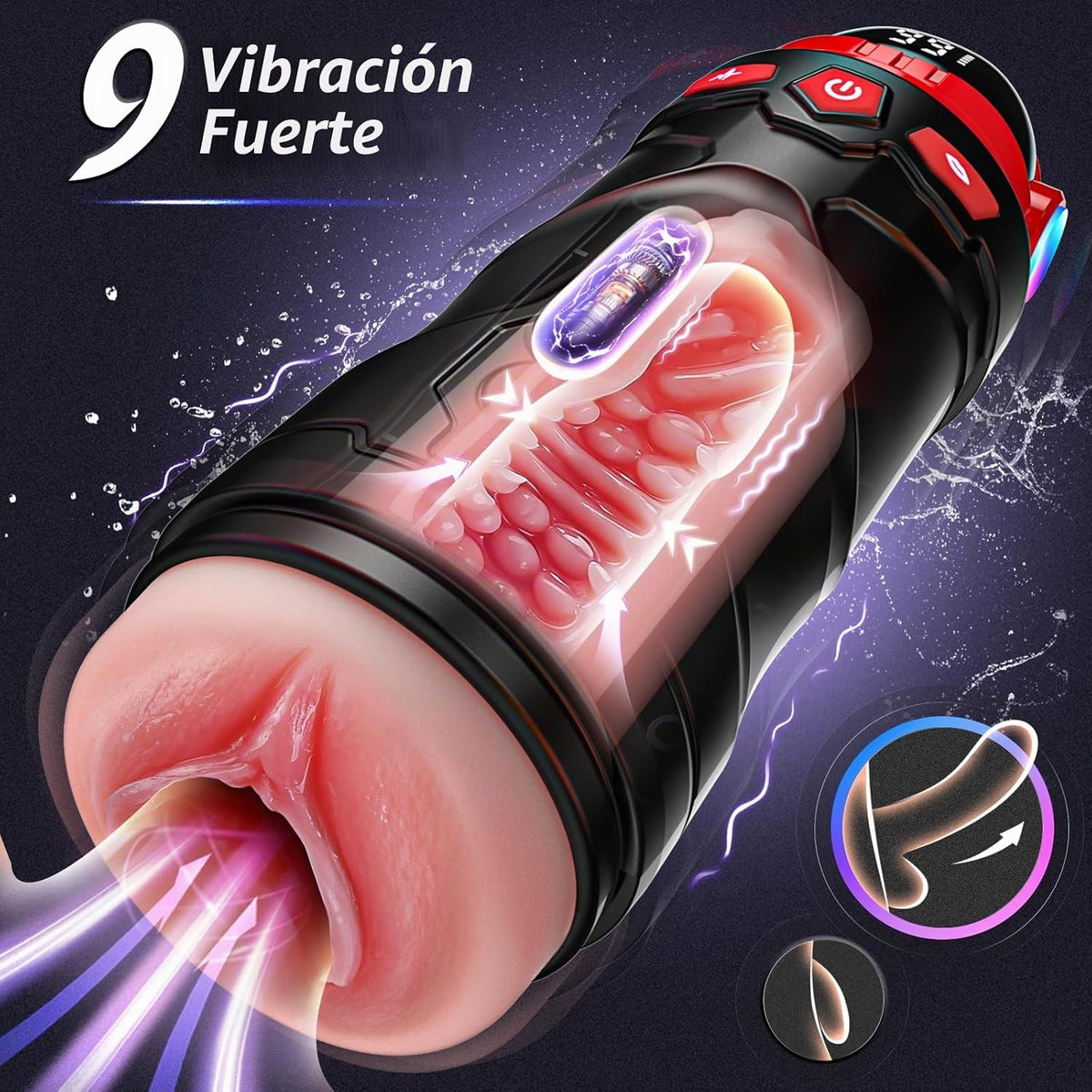 Masturbador masculino juguetes sexuales para hombres \u2013 Bomba d...