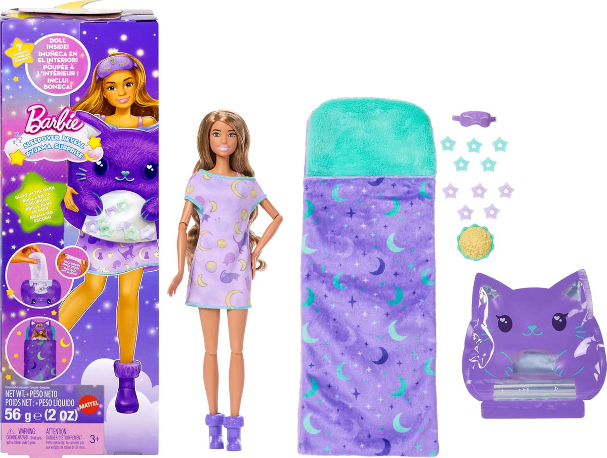 Barbie Muñeca y accesorios sin caja, serie de fiesta de pijamas | c...