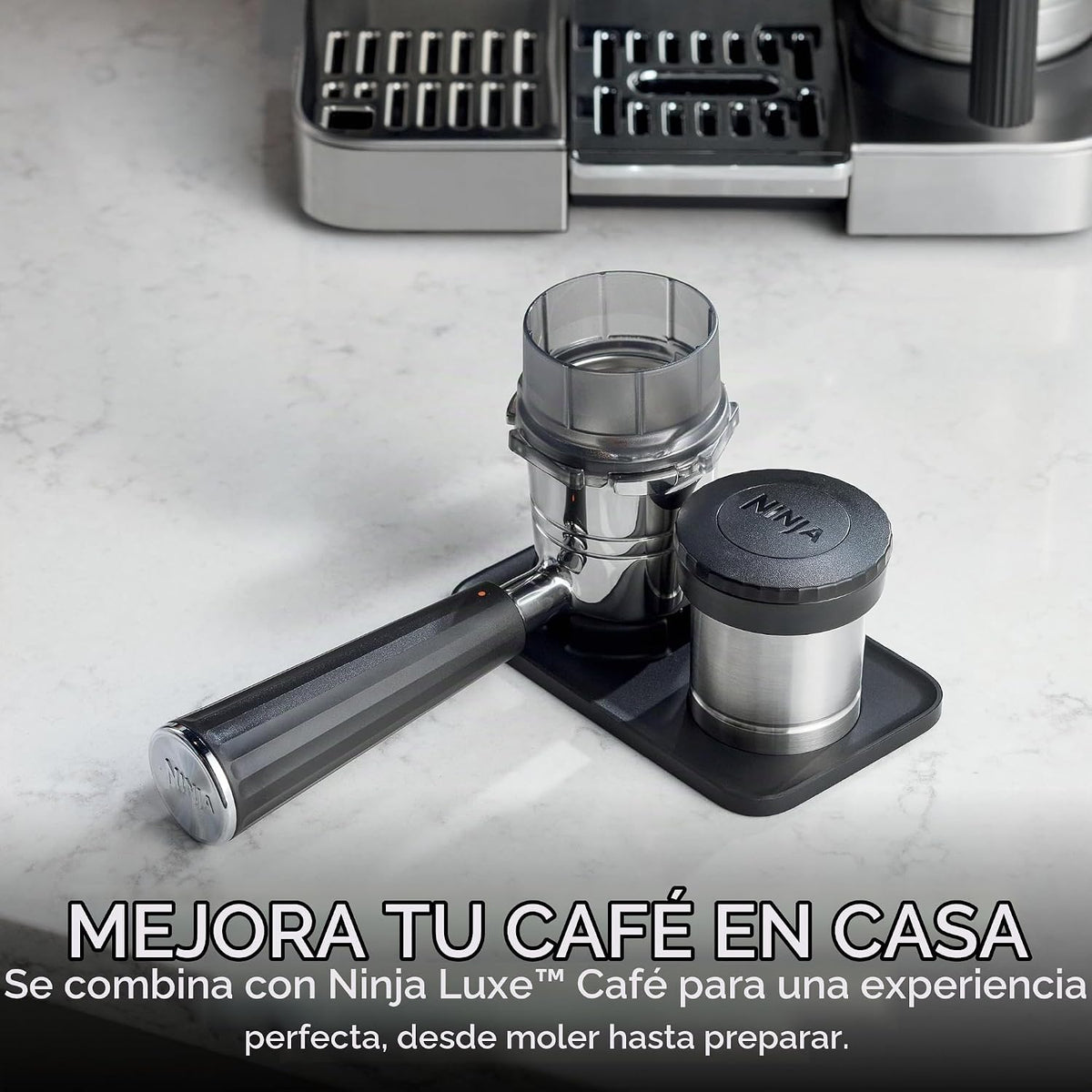 Ninja Luxe Café 865FK600 - Alfombrilla antideslizante compatible co...