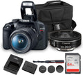 Canon EOS Rebel T7 Kit de cámara DSLR | Sensor APS-C de 24.1MP con...