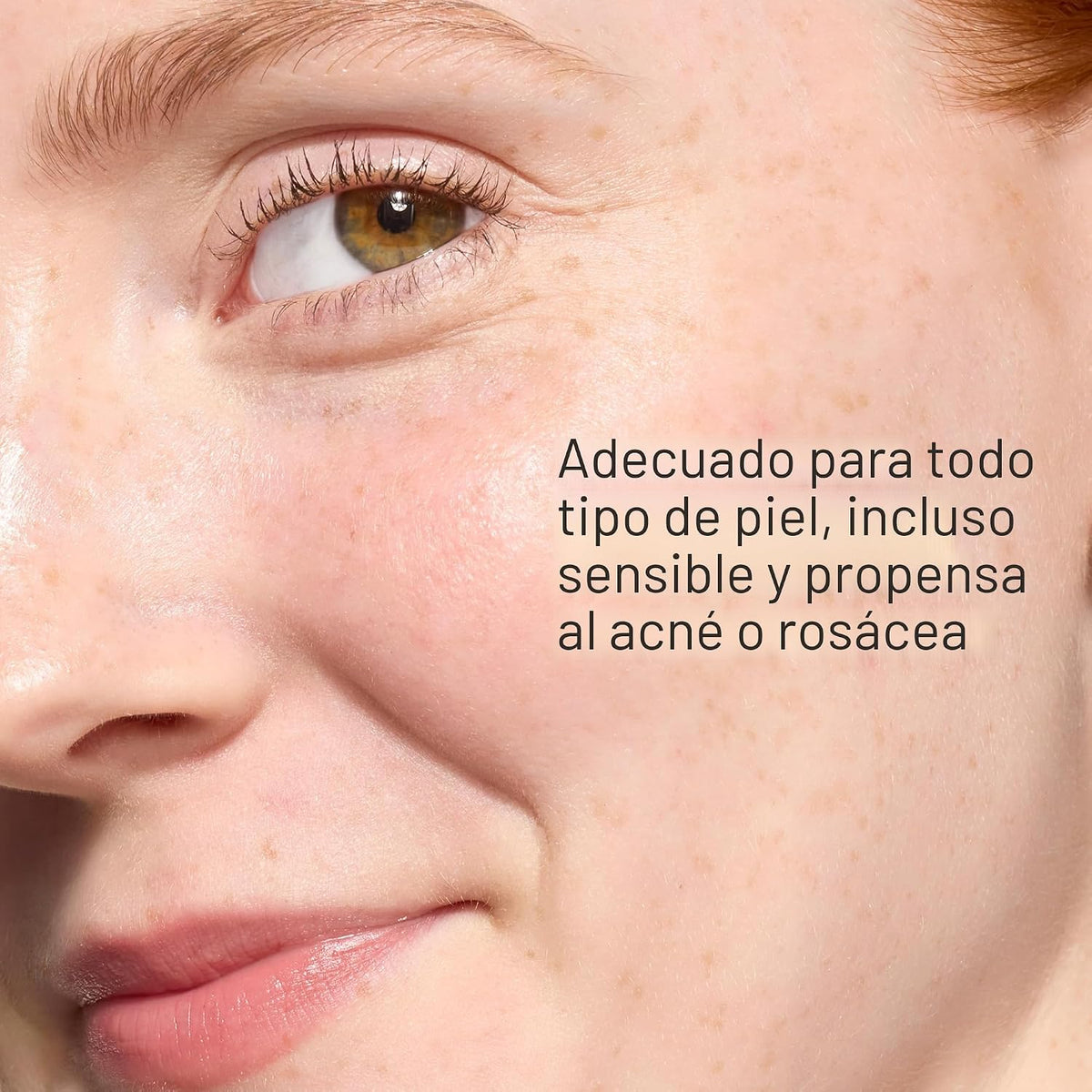 Protector solar facial transparente UV EltaMD con óxido de zinc, si...