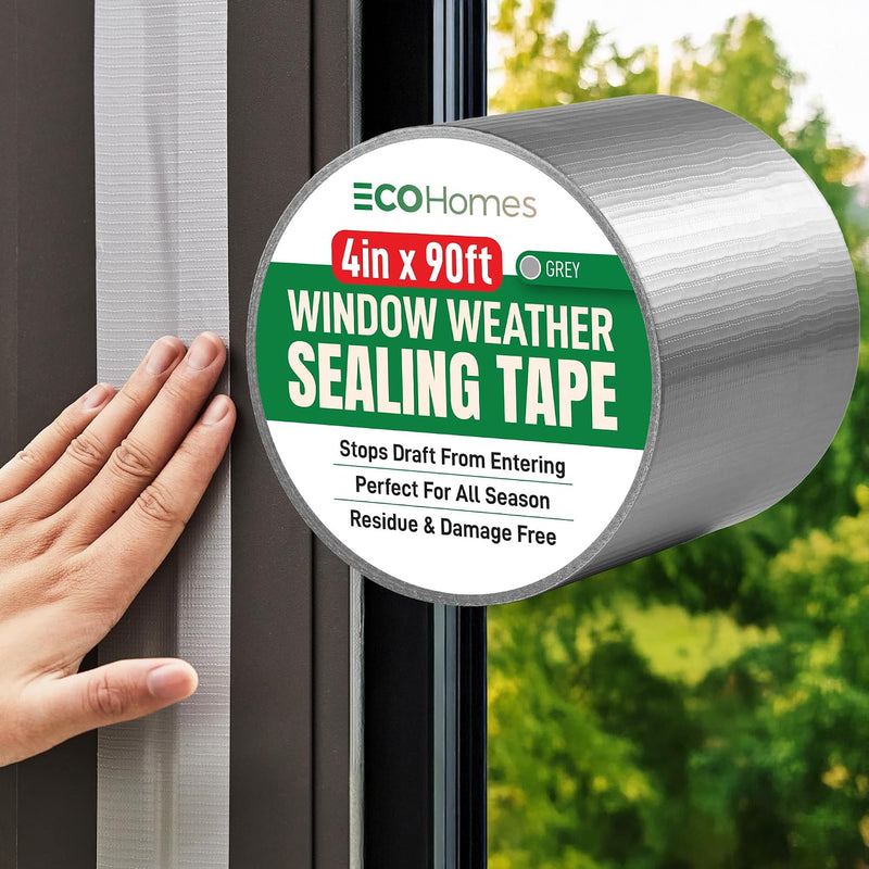 ECOHomes Cinta de sellado para ventanas | Cinta de sellado de clima...
