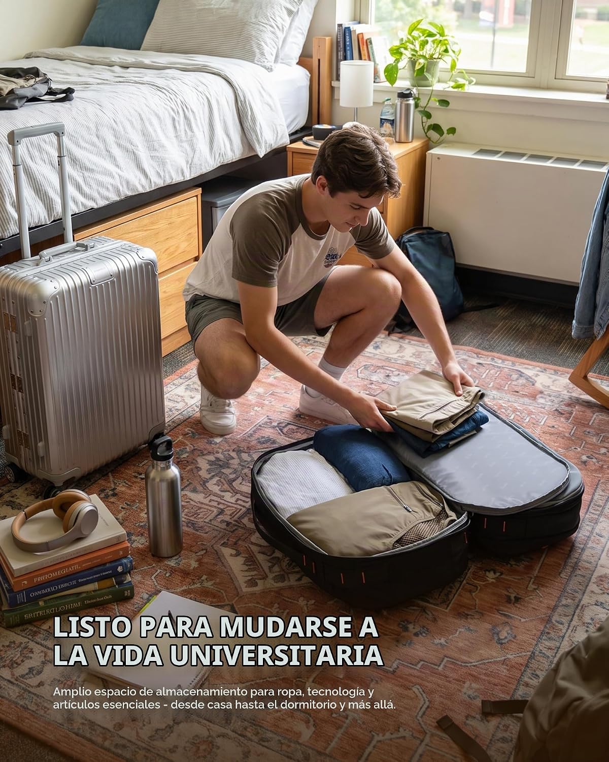 Tolaccea Mochila de viaje para laptop, mochila de mano para hombres...