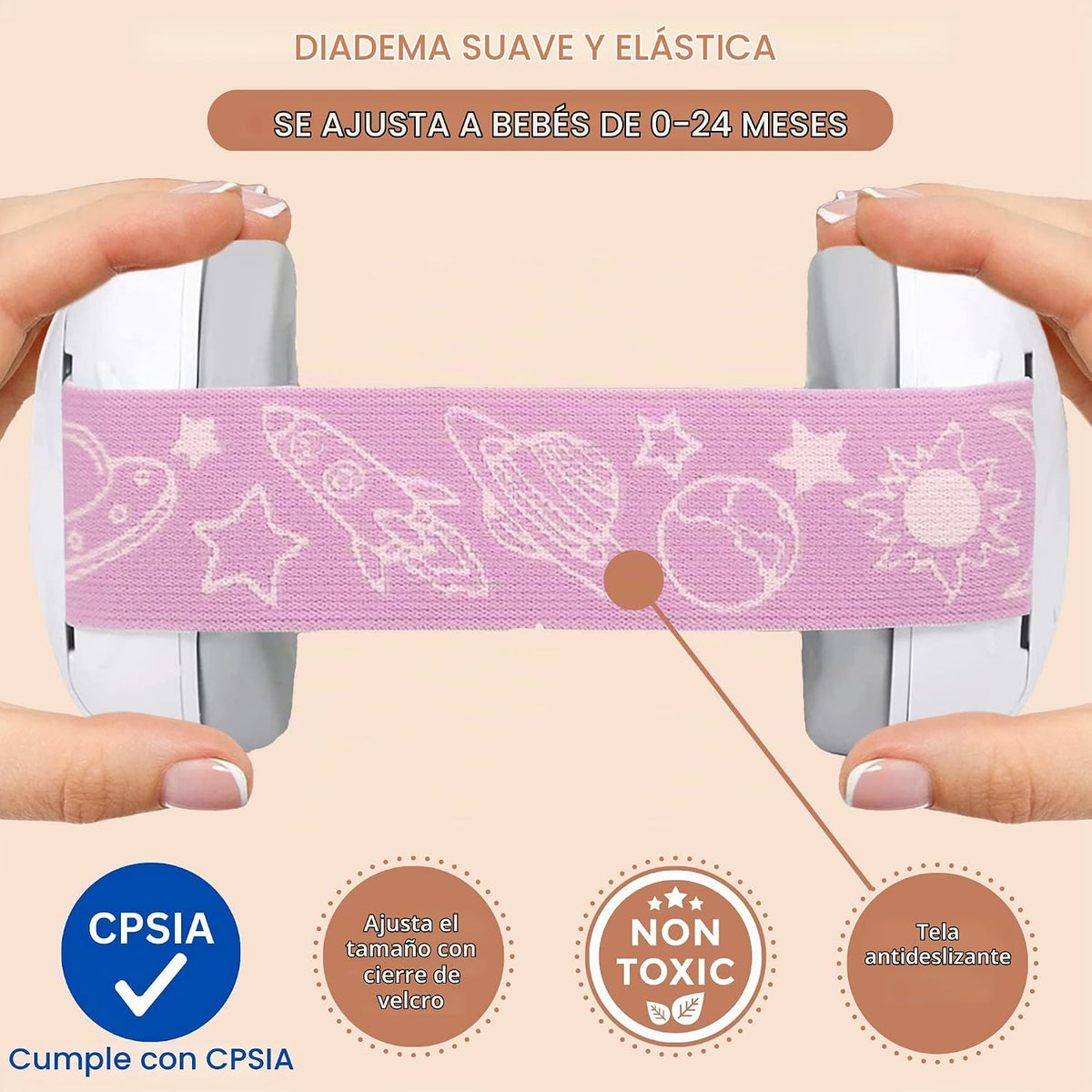 Kiddieware Auriculares con cancelación de ruido para bebés, orejera...