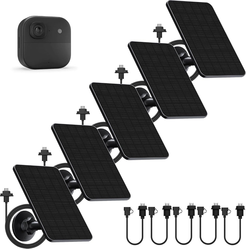 Rhorawill - Paquete de 5 paneles solares para Blink Outdoor 2K+\/4(...