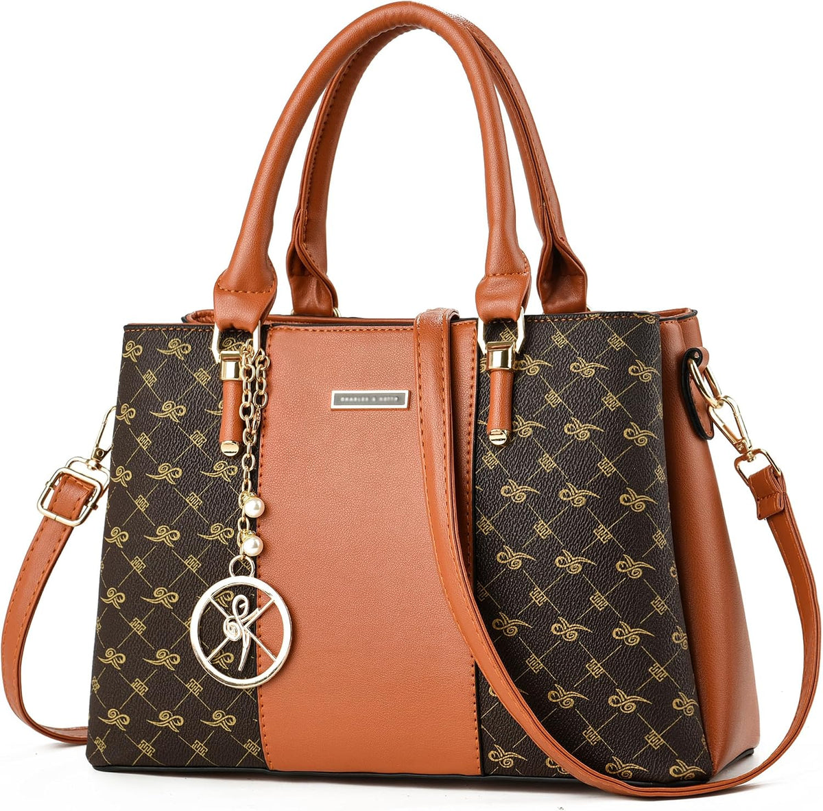 KURGOOL Bolsos y bolsos de mano para mujer, bolso de hombro con asa...