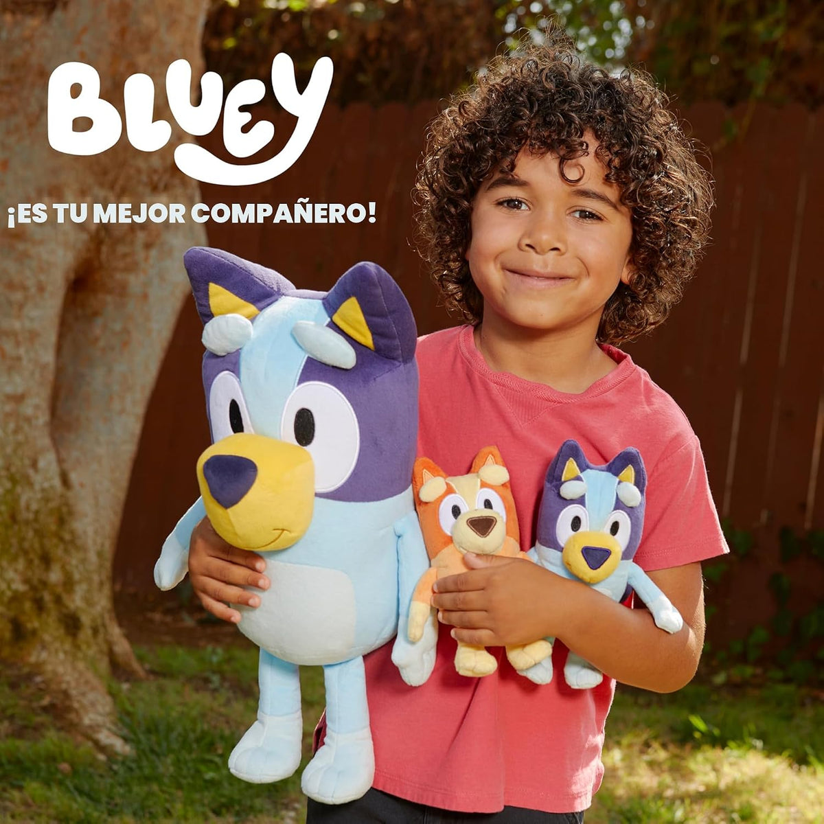 Conjunto de animales de peluche Bluey Heeler Family de 4, 7-8 pulga...