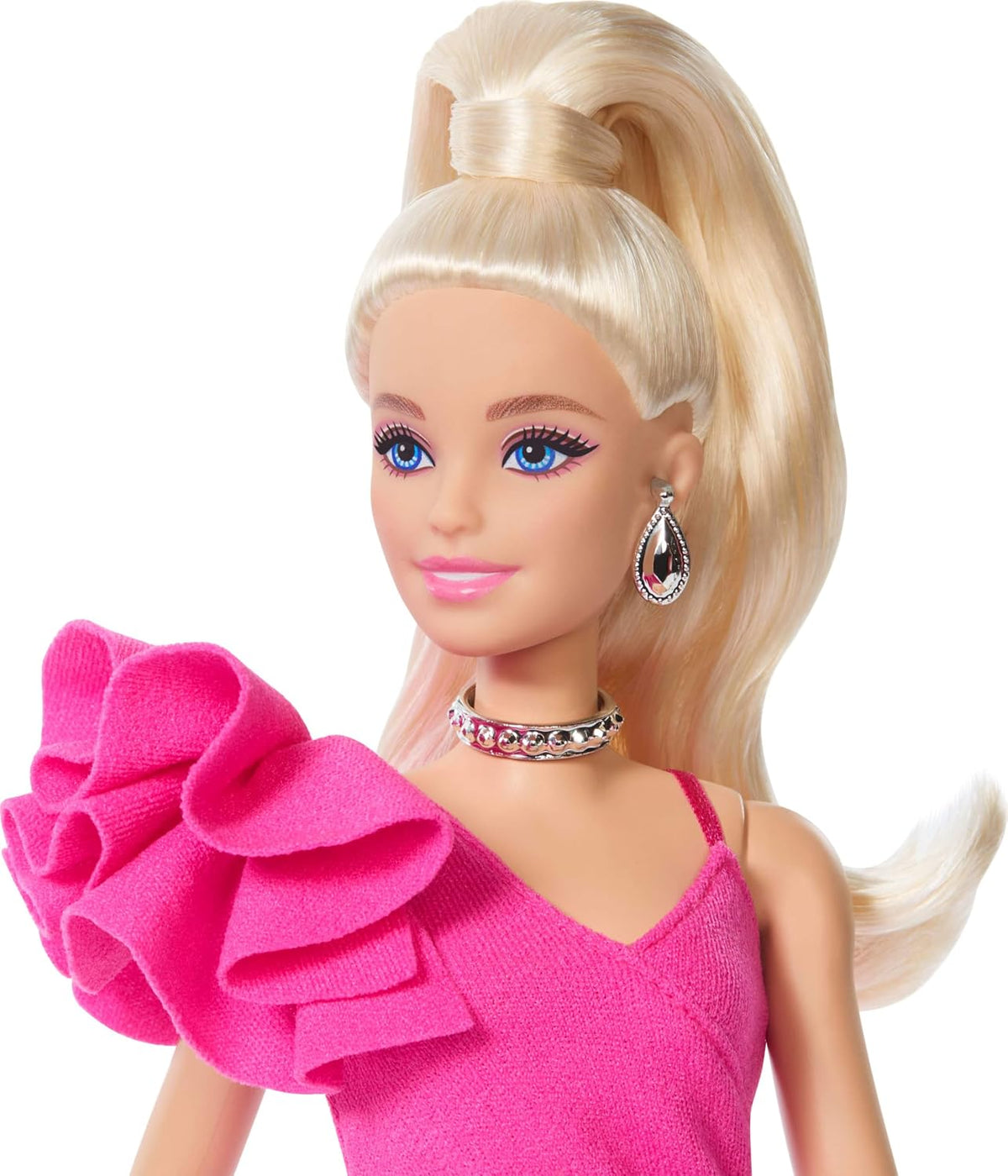 Barbie Muñeca de estilo de lujo #15 en vestido de Barbiecore rosa i...