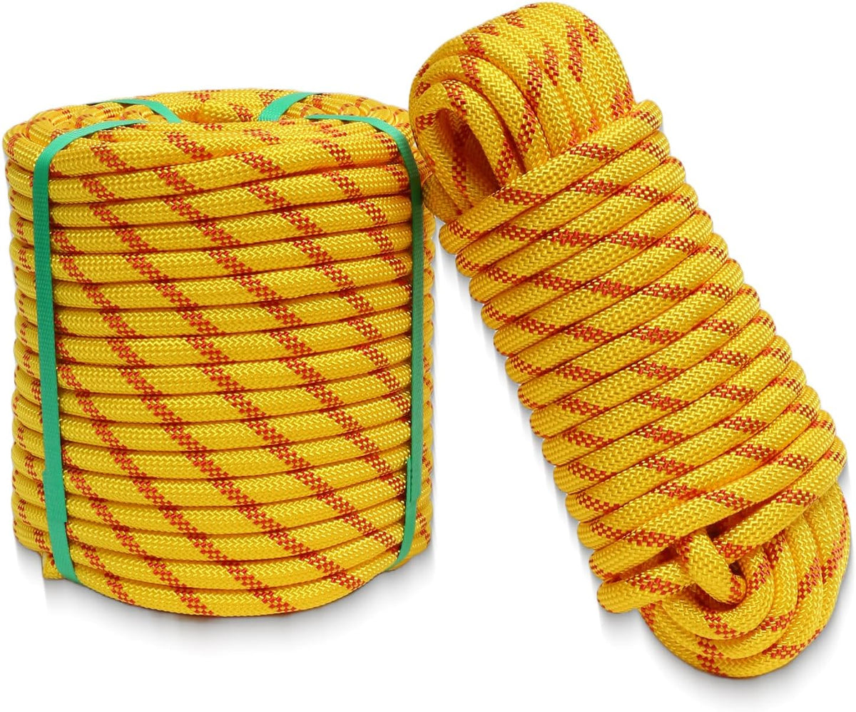 BRETANGME Cuerda de aparejo arborista de 1\/2 pulgada de 200 pies -...