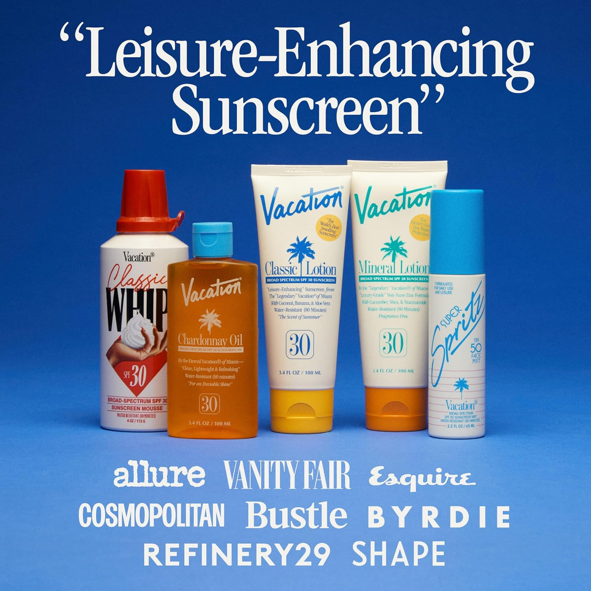 Vacation Mini Classic SPF 30 Loción de protección solar, 1 onza líq...