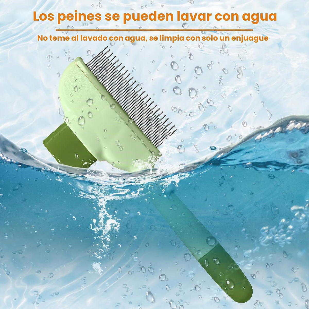 KHQBG Cepillo de pelo de gato y cepillo para perros, cepillo de des...