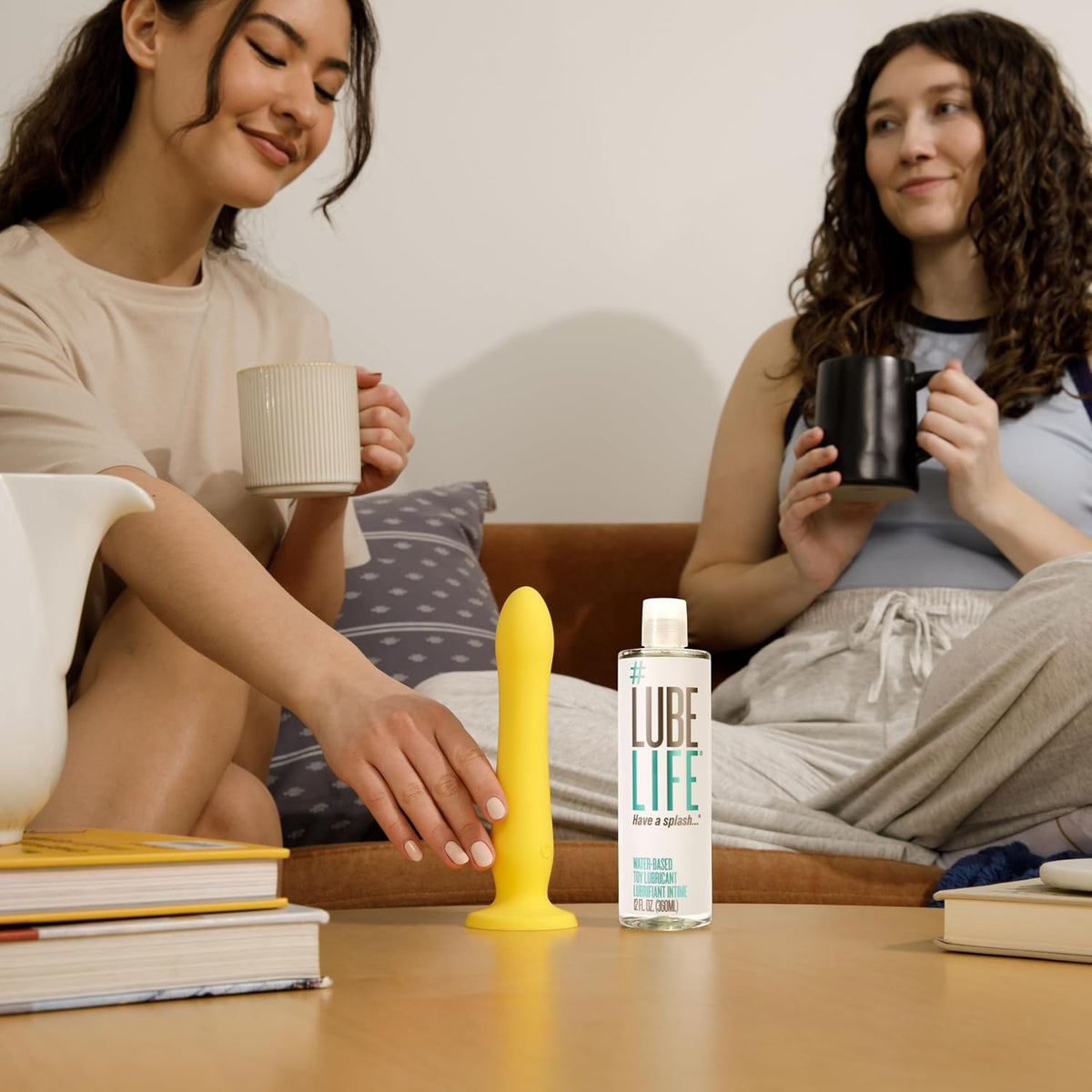LubeLife - Lubricante personal a base de agua seguro para juguetes...
