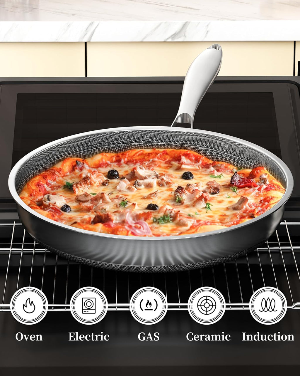 LOLYKITCH Juego de utensilios de cocina antiadherentes de cerámica...