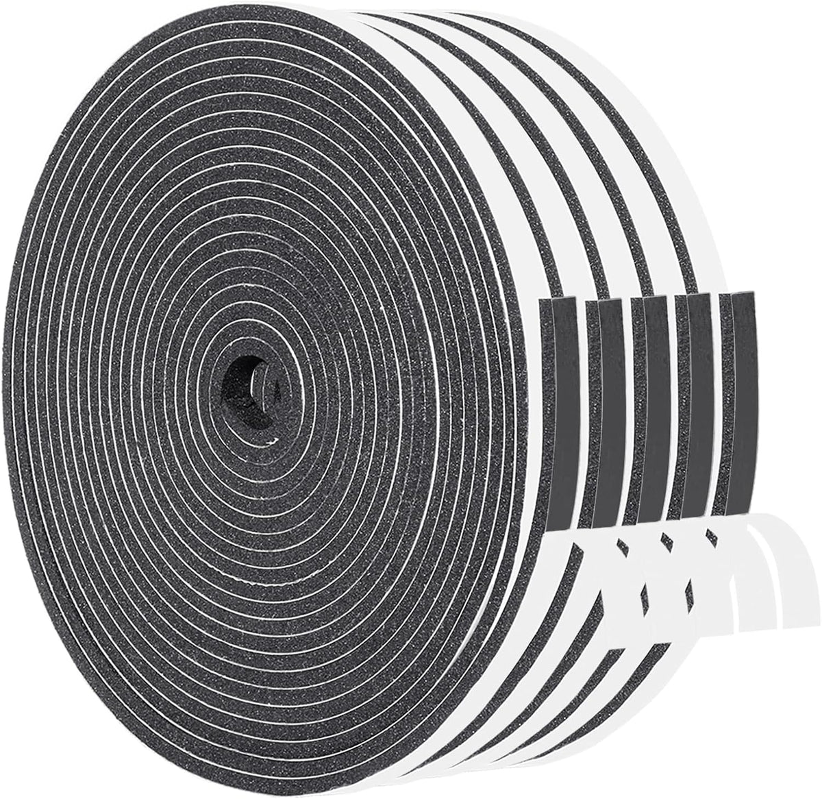 Yotache Burletes Tira de Sellado de Puerta 1\/4" x 1\/8", 5...