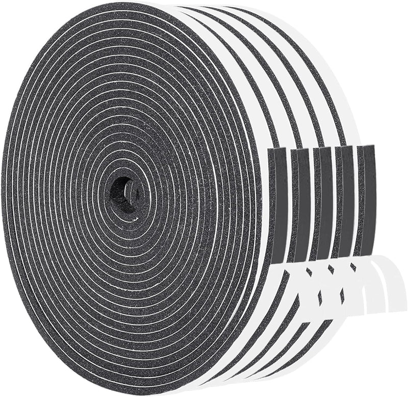Yotache Burletes Tira de Sellado de Puerta 1\/4" x 1\/8", 5...