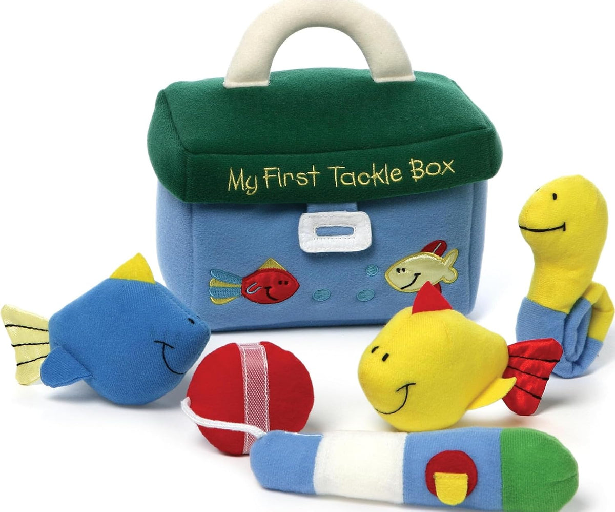 Baby Gund - Juego de peluches My First Tackle Box (Mi primer equipo...