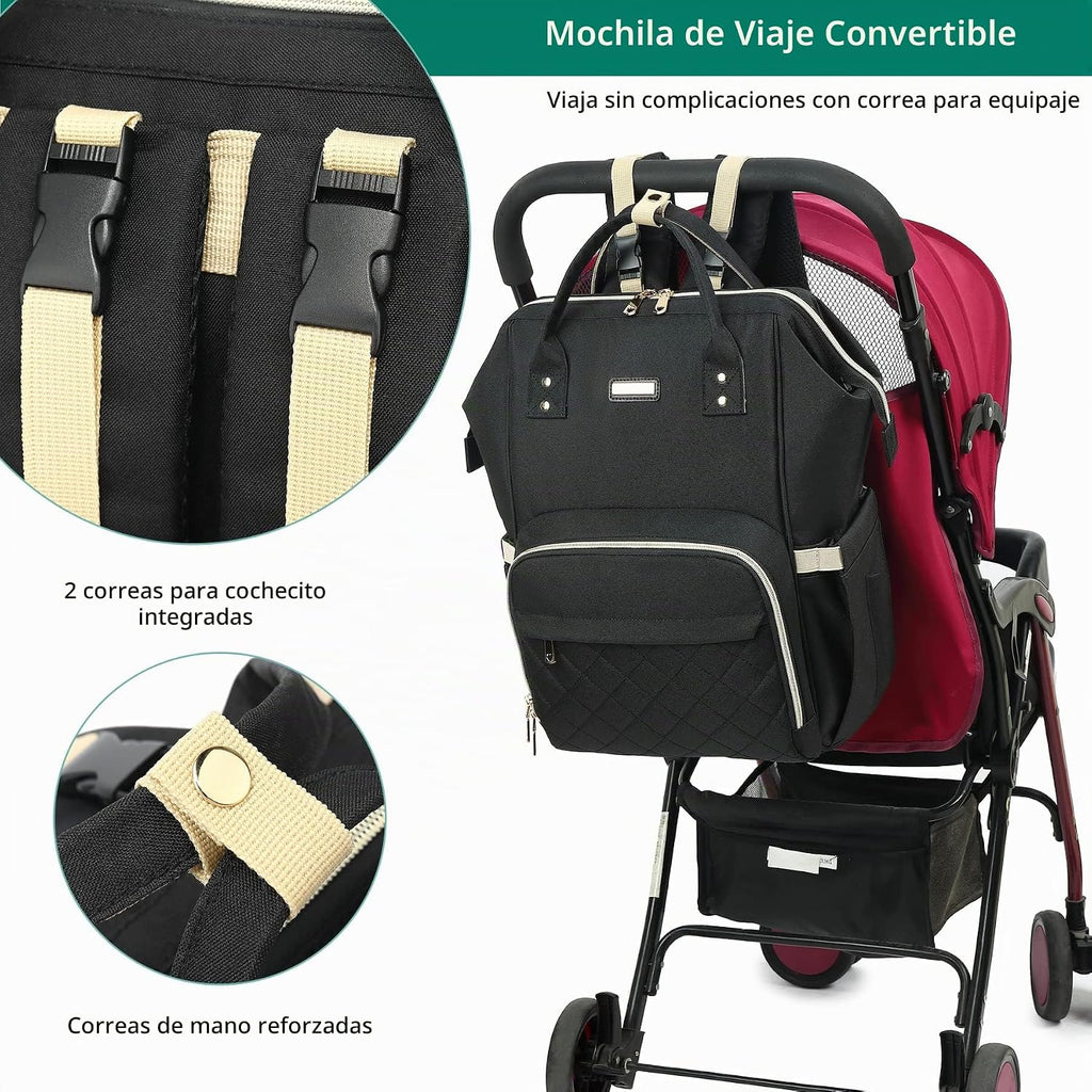 Bolsa de pañales, bolsas de pañales para bebés y niñas, bolsas de b...