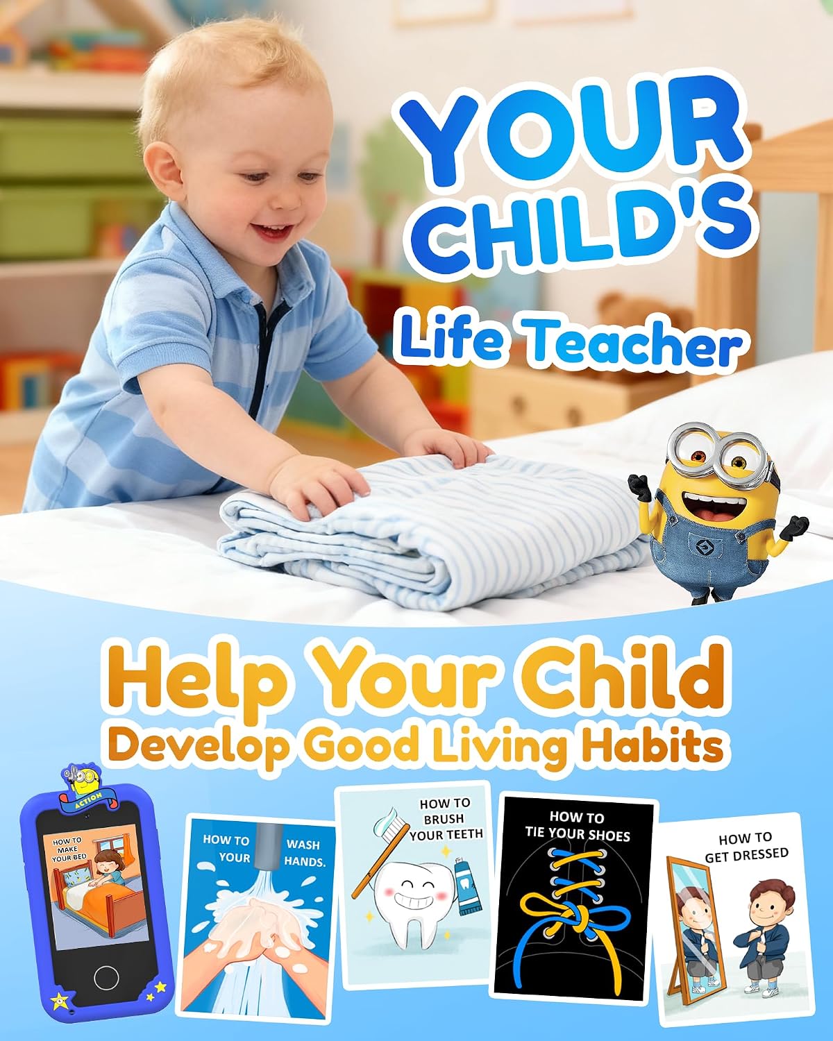 KOKODI Juguetes inteligentes para niños, Minions Collab Regalos de...