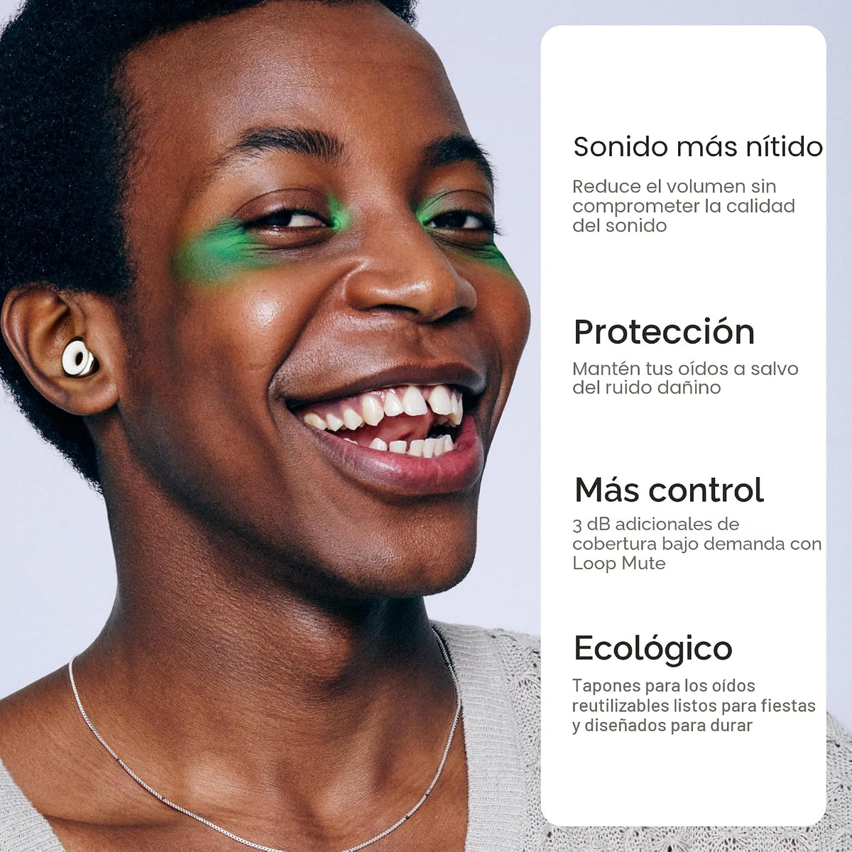 Tapones Loop Experience 2 Plus \u2013 Protección auditiva certifica...
