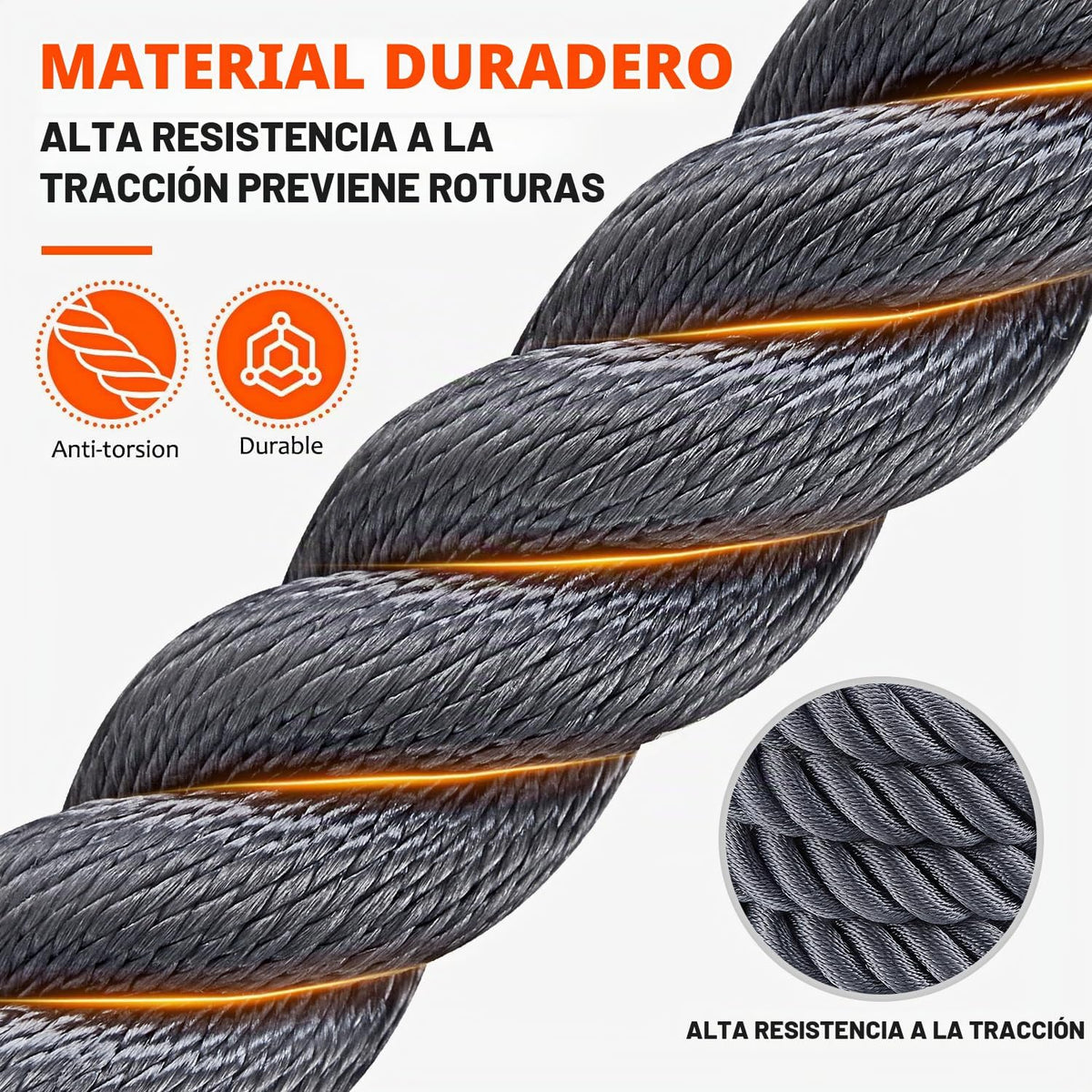 HOXWC Cuerda de Saltar, Cuerda de Saltar con Peso para Fitness, Cue...