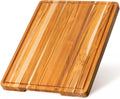 RealGulf Tabla de cortar de teca extra grande de 20 x 15, bloque de...