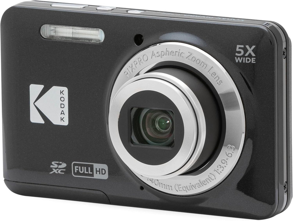Kodak PIXPRO FZ55 cámara digital negra de 16 MP con zoom óptico 5X,...