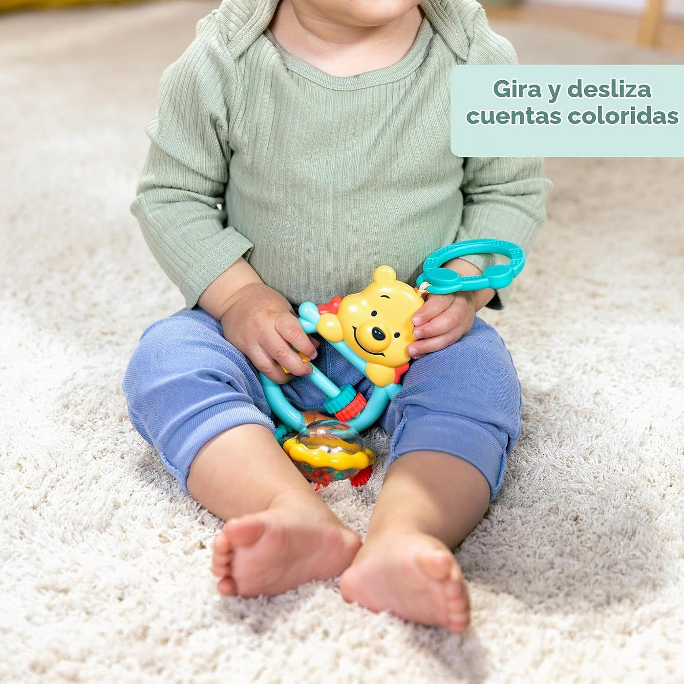 Bright Starts Disney Baby Winnie The Pooh Silly Ole - Juego de rega...