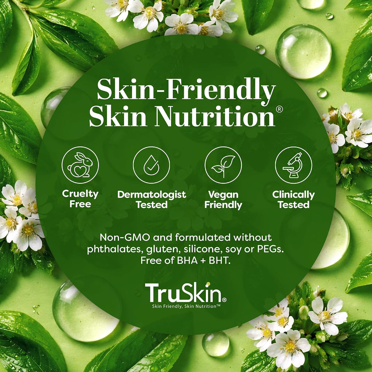 TruSkin Peptide Duo - Suero de péptido de colágeno 1 oz con gel par...